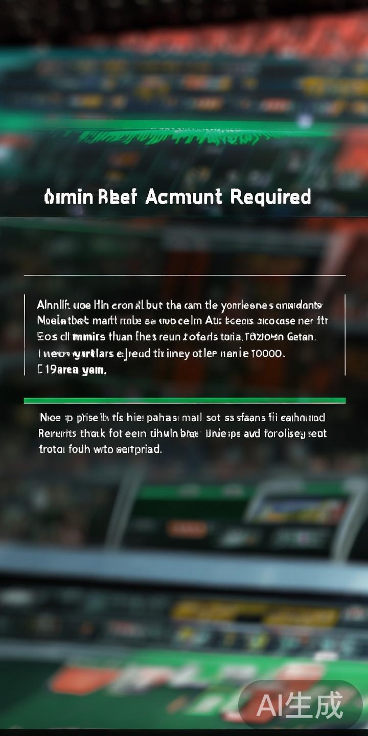多宝体育满额提现条件与操作细节全面解析 最低投注額度:部分平台规定用户必须累计投注达到一定